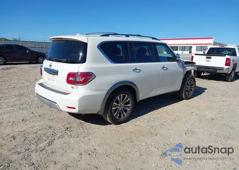 2017 Nissan Armada Sl from USA, damaged, VIN JN8AY2NC9H9501167